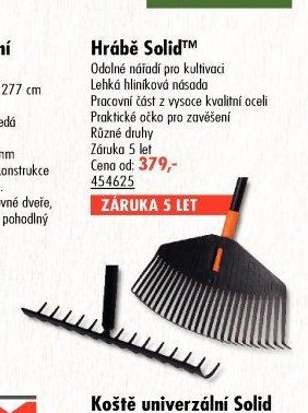Hrábě Solid - UNI HOBBY akcniletaky.com