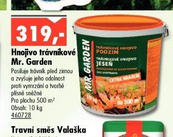 Hnojivo trávníkové Mr. Garden - UNI HOBBY akcniletaky.com