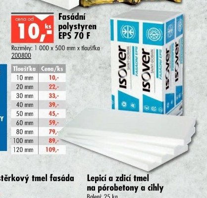 Fasádní polystyren EPS 70 F - UNI HOBBY akcniletaky.com