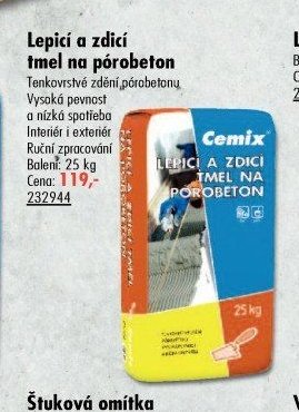 Lepicí a zdicí tmel na pórobeton - UNI HOBBY akcniletaky.com