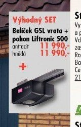 Balíček GSL vrata + pohon Liftronic 500 - UNI HOBBY akcniletaky.com