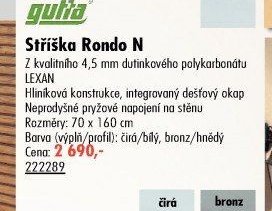 Stříška Rondo N - UNI HOBBY akcniletaky.com