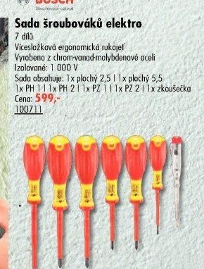 Sada šroubováků elektro - UNI HOBBY akcniletaky.com