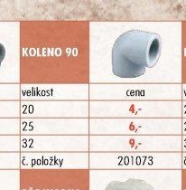 KOLENO 90 - UNI HOBBY akcniletaky.com