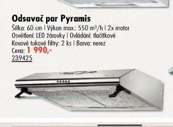 Odsavač par Pyramis - UNI HOBBY akcniletaky.com