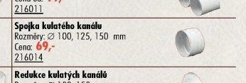 Spojka kulatého kanálu - UNI HOBBY akcniletaky.com