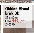 Obklad Visual brick 3D