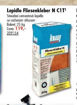 Lepidlo Fliesenkleber N C1T - UNI HOBBY akcniletaky.com