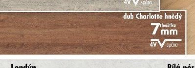 Laminátová plovoucí podlaha Basic dub Charlotte hnědý - UNI HOBBY akcniletaky.com