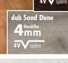 Vinyl dub Sand Dune 4mm 4V spára - UNI HOBBY akcniletaky.com