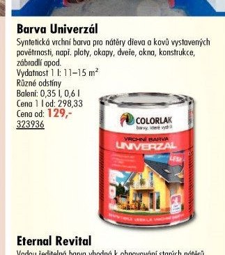 Barva Univerzál - UNI HOBBY akcniletaky.com