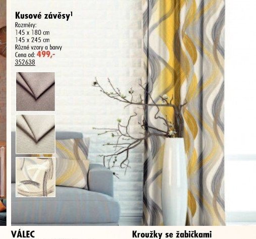 Kusové závěsy - UNI HOBBY akcniletaky.com