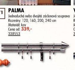 Záclonové soupravy PALMA - UNI HOBBY akcniletaky.com