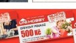 Dárkový poukaz 500 Kč - UNI HOBBY akcniletaky.com