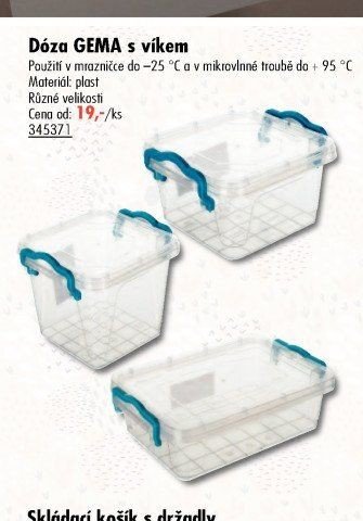 Dóza GEMA s víkem - UNI HOBBY akcniletaky.com