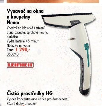 Vysavač na okna a koupelny Nemo - UNI HOBBY akcniletaky.com