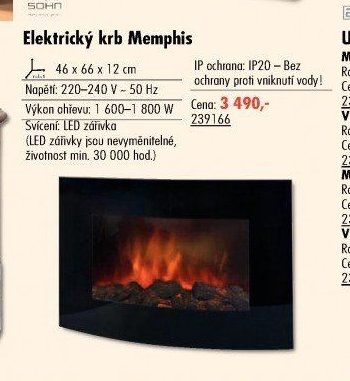 Elektrický krb Memphis - UNI HOBBY akcniletaky.com