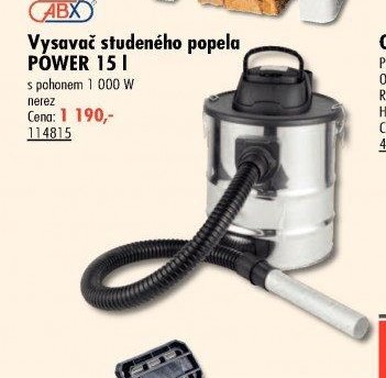 Vysavač studeného popela POWER 15 l - UNI HOBBY akcniletaky.com