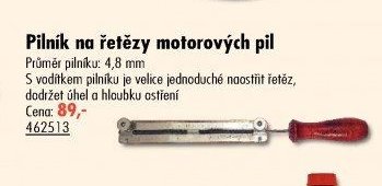 Pilník na řetězy motorových pil - UNI HOBBY akcniletaky.com
