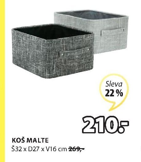 KOŠ MALTE - Jysk akcniletaky.com