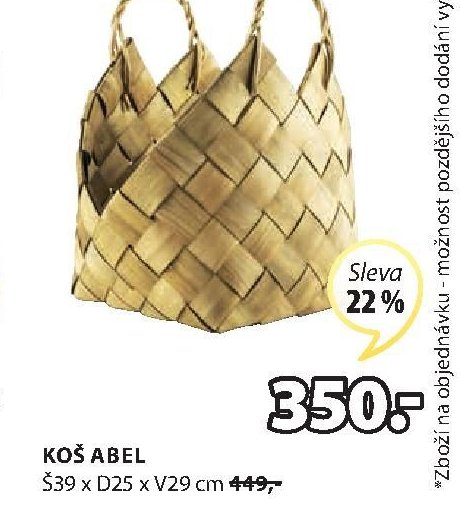 KOŠ ABEL - Jysk akcniletaky.com