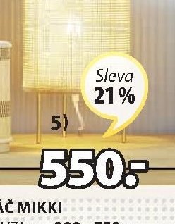 STOLNÍ LAMPA ALBERT - Jysk akcniletaky.com