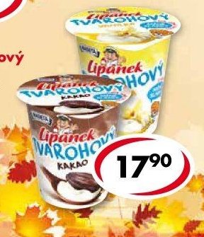 Lipánek tvarohový méně sladký