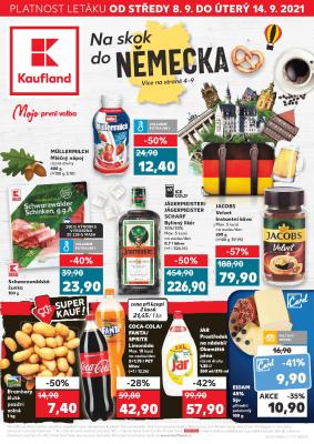 akční leták Kaufland 8.9.2021-14.9.2021