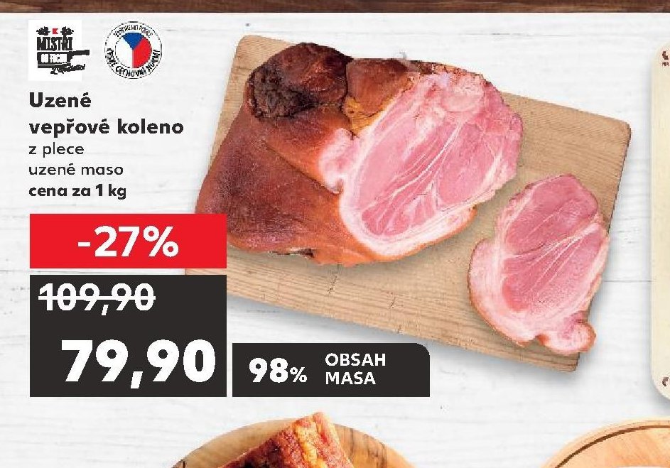 Uzené vepřové koleno z plece