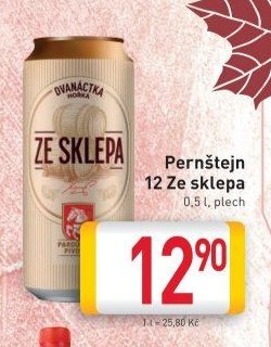 Pernštejn 12 Ze sklepa