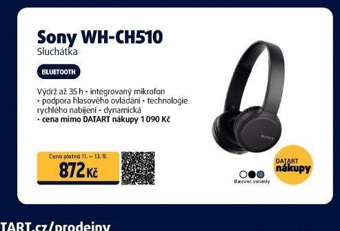 Sony WH-CH510 Sluchátka