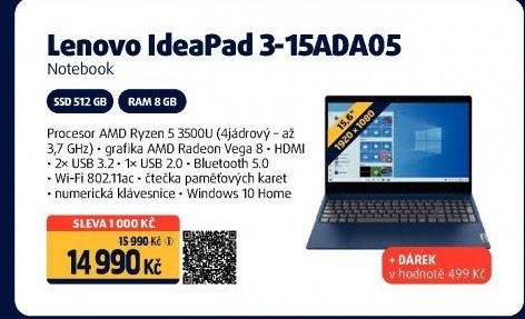 Lenovo IdeaPad 3-15ADA05 Notebook