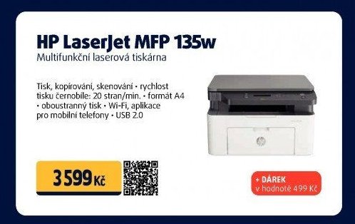HP LaserJet MFP 135w
