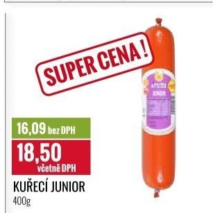 Kuřecí salám Junior DZ Klatovy