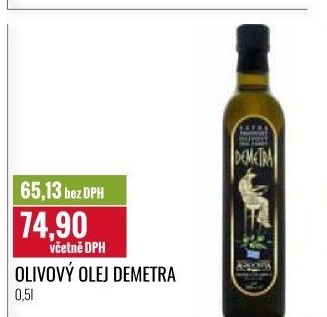 Olivový olej Demetra Agrocreta