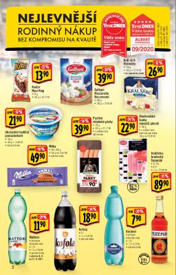 akční leták Albert 8.9.2021-14.9.2021
