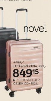 CESTOVNÍ KUFR, OBJEM CCA 102 L