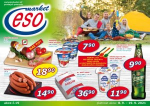 akční leták ESO MARKET 8.9.2021-19.9.2021