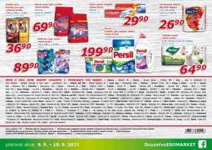 akční leták ESO MARKET 8.9.2021-19.9.2021