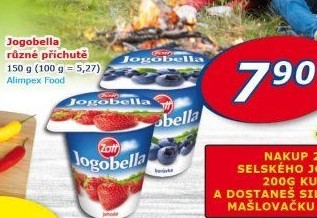 Jogurt Jogobella Zott