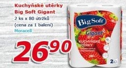Kuchyňské utěrky 2vrstvé Gigant Big Soft