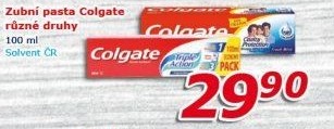 Pasty na zuby Colgate