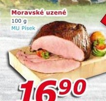 Moravské maso uzené Maso uzeniny Písek