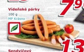 Párky vídeňské Krásno
