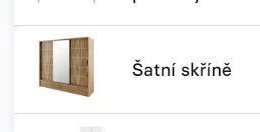 Šatní skříně