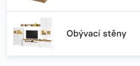 Obývací stěny