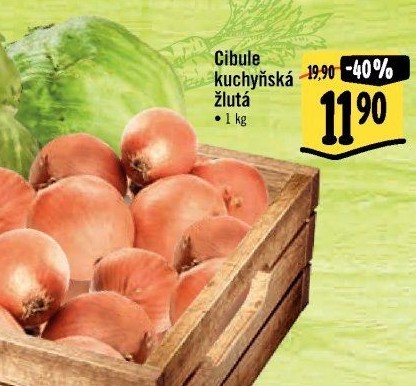 Cibule kuchyňská žlutá