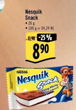 Dezert Snack Nesquik Nestlé