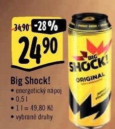 Energetický nápoj Big Shock