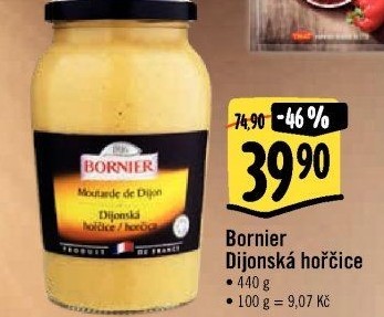Hořčice dijonská Bornier
